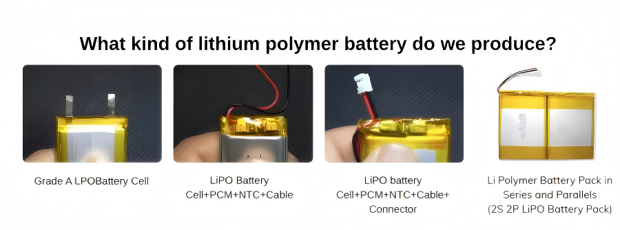 TO471162 260mah Ultra Slim Lithium Battery 3.7v Lithium Polymer Battery
