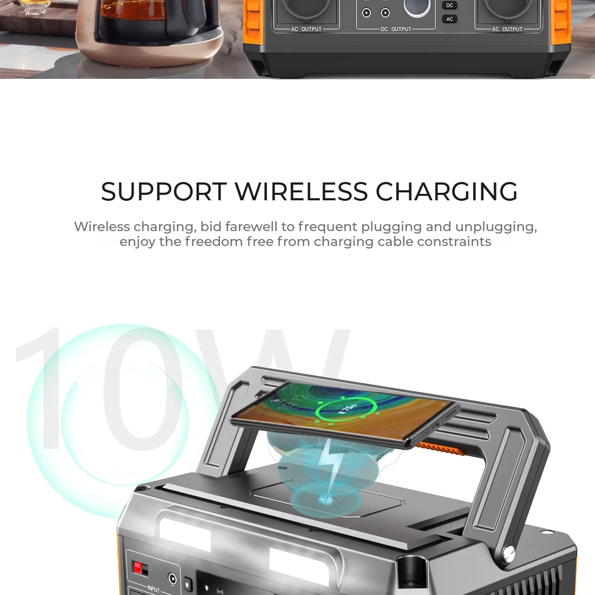 A6 520Wh portable mobile energy storage power bank