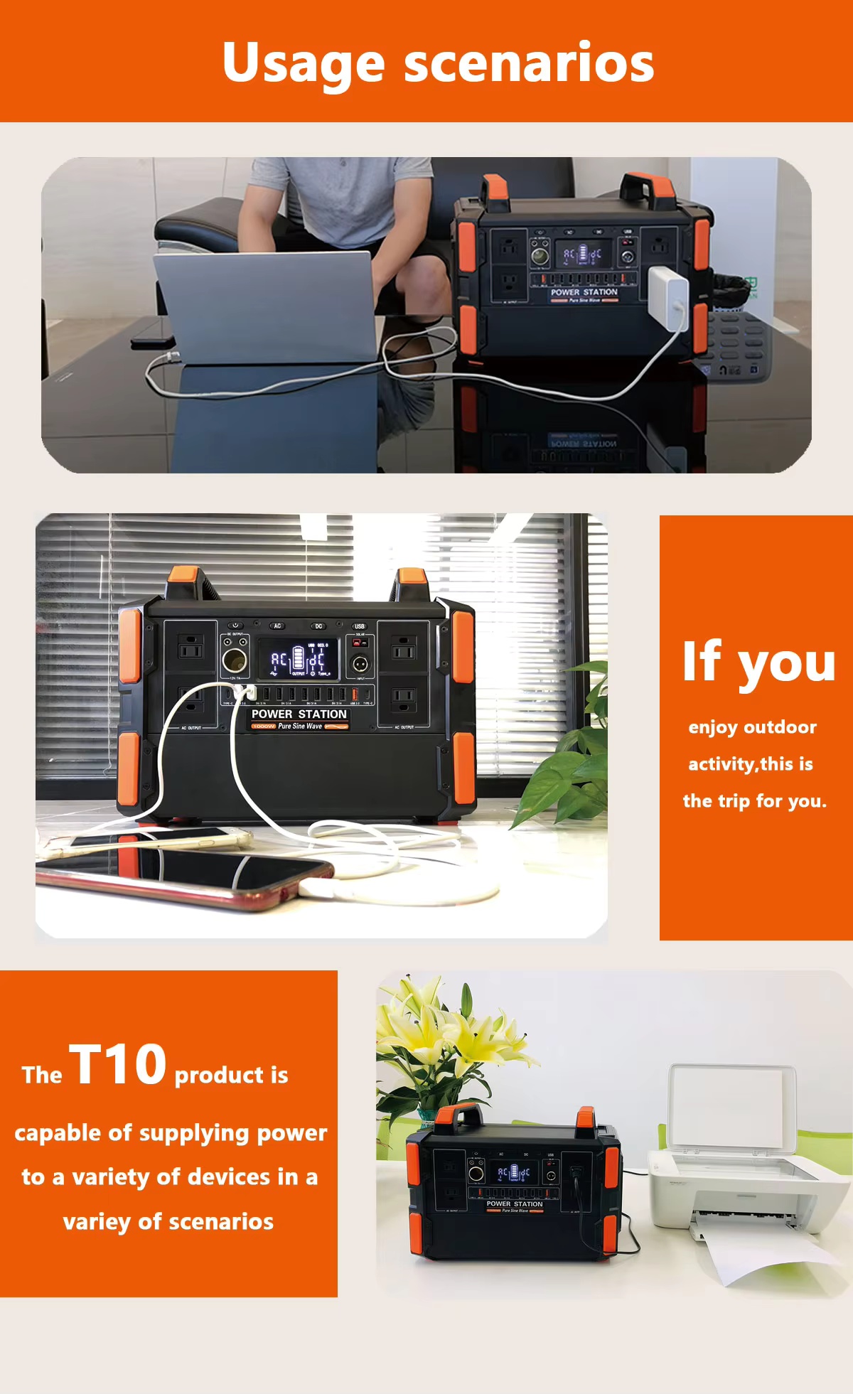 T11 1008Wh portable mobile energy storage power bank