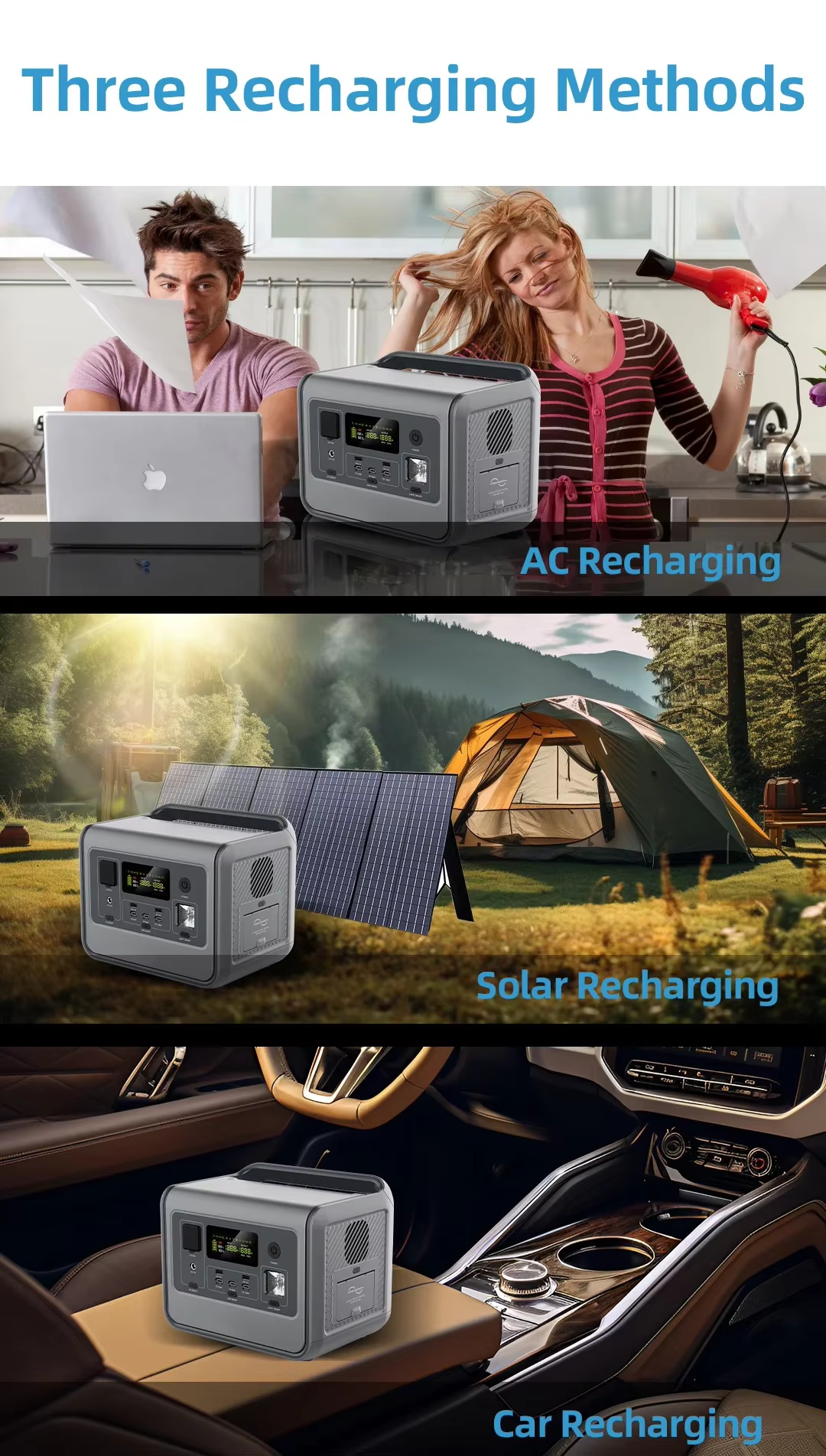WB08 512Wh portable mobile energy storage power bank