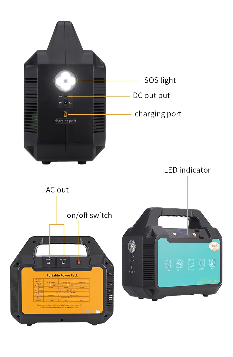 GS1000P 1078Wh portable mobile energy storage power bank