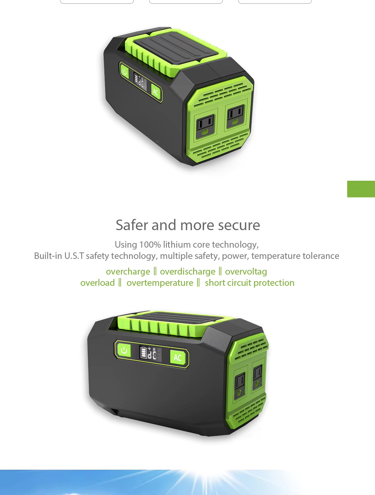 A2 145Wh portable mobile energy storage power bank