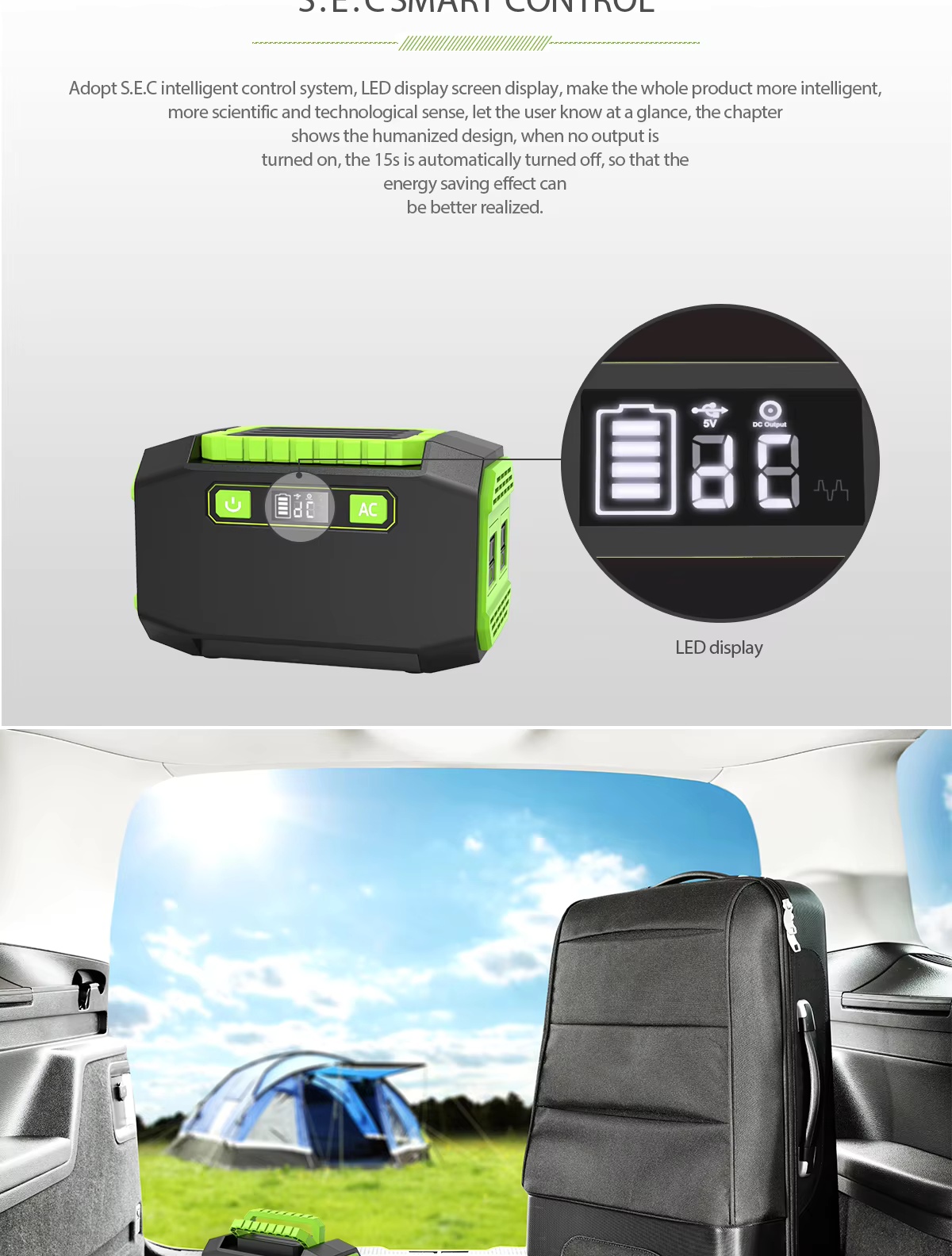 A2 145Wh portable mobile energy storage power bank