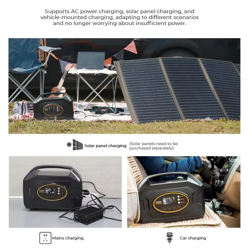 S1500 1462Wh portable mobile energy storage power bank