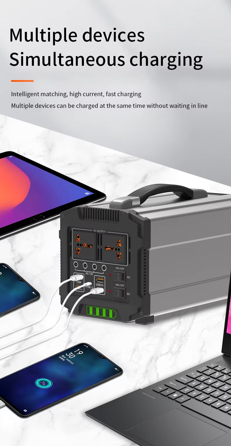 G500 518Wh portable mobile energy storage power bank