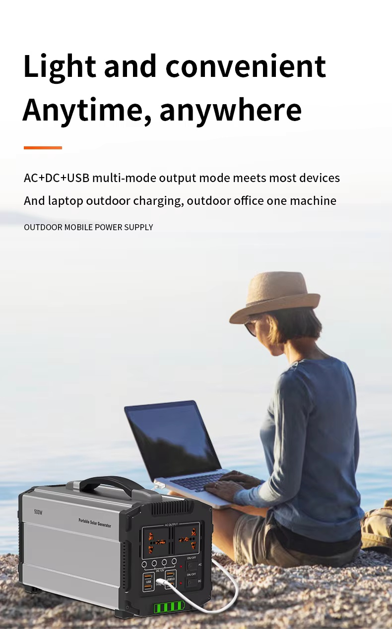 G500 518Wh portable mobile energy storage power bank