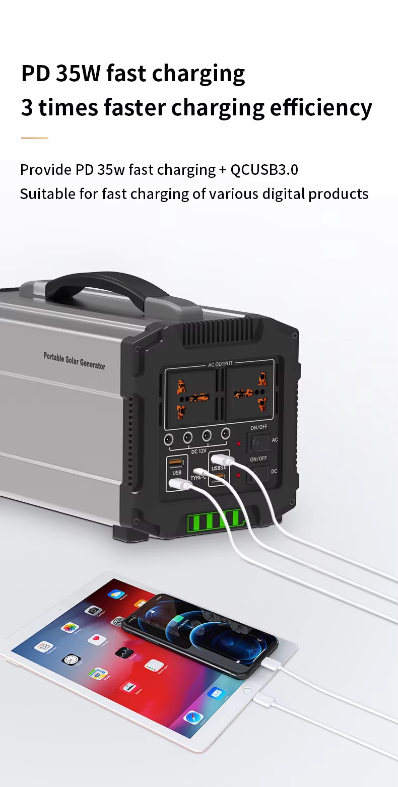 G500 518Wh portable mobile energy storage power bank