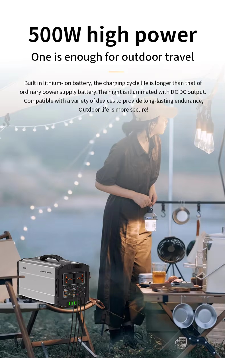 G500 518Wh portable mobile energy storage power bank