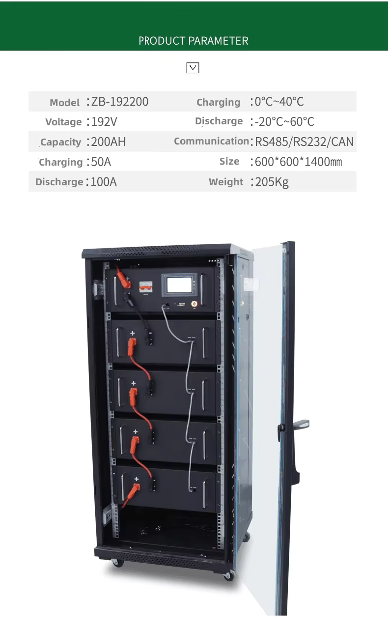 200Ah portable mobile energy storage power bank