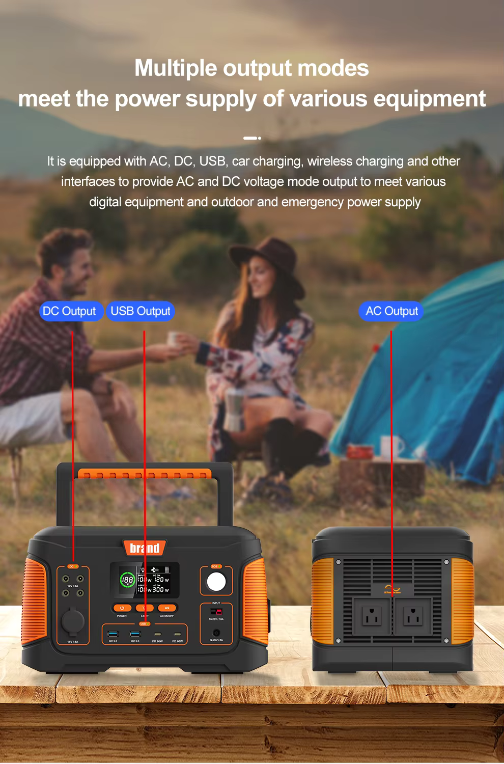 932Wh portable mobile energy storage power bank