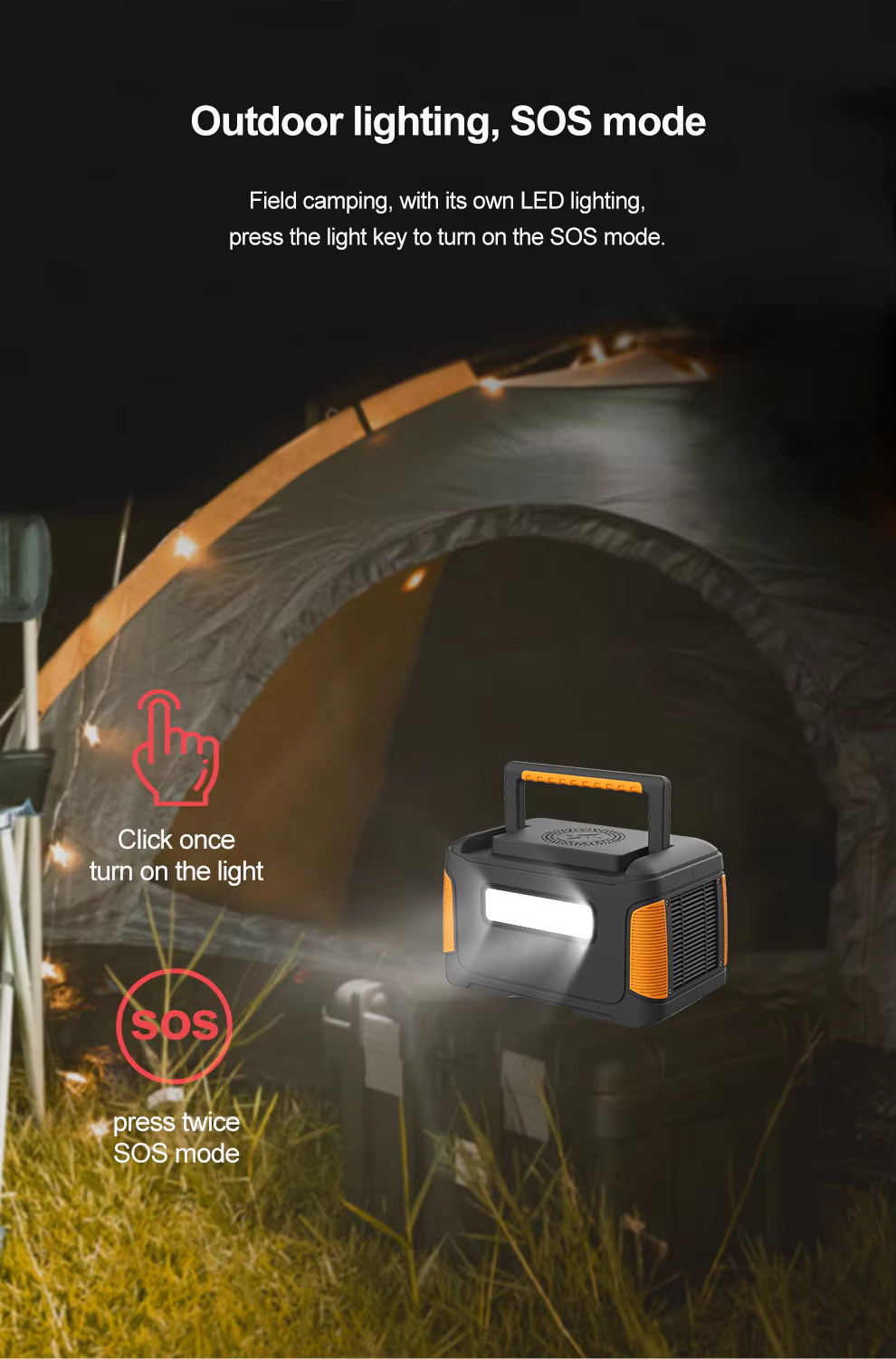 932Wh portable mobile energy storage power bank