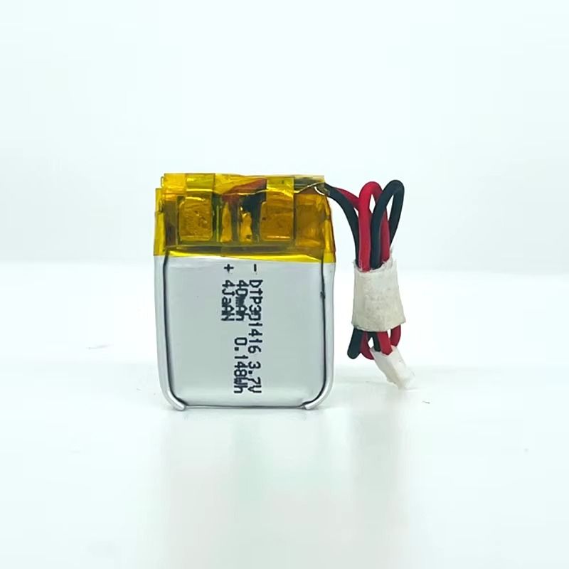 Small Lithium Polymer Battery DTP301416 Lipo 40mah 3.7v Polymer Battery