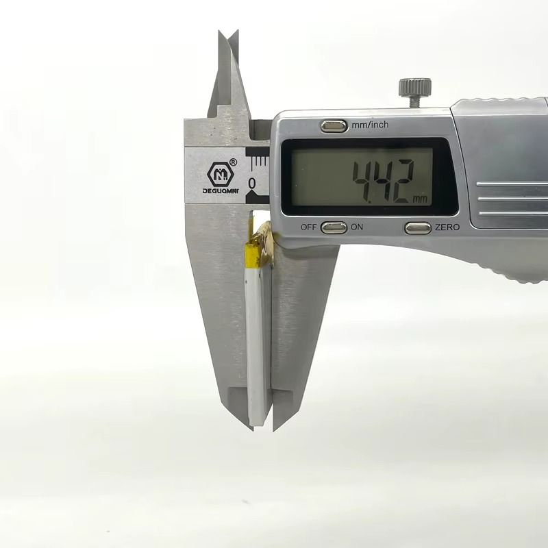452740 3.7v Compact Lithium Polymer 300mah Battery with PCB Cable and Connector