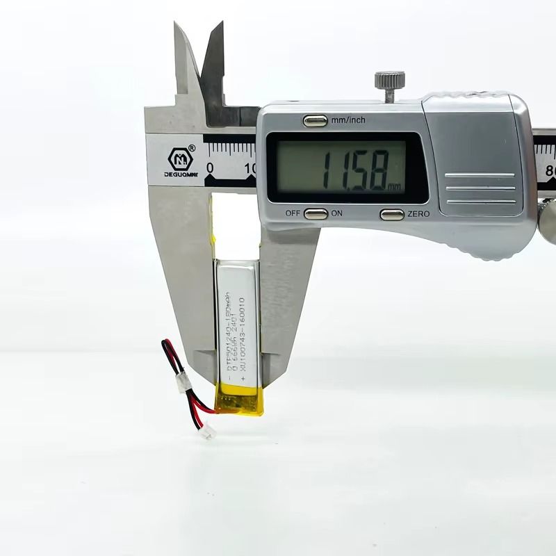 501240 3.7v 180mah 3.7v lithium polymer battery