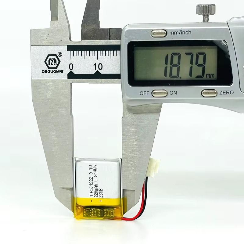 501922 220mah 3.7v Lithium Polymer Lithium Battery