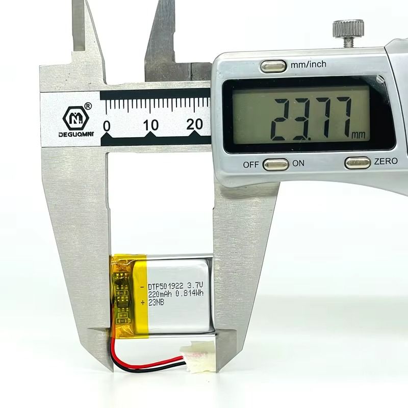 501922 220mah 3.7v Lithium Polymer Lithium Battery
