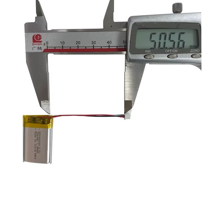 502033 320mah 3.7v Li-ion Polymer Lithium Battery