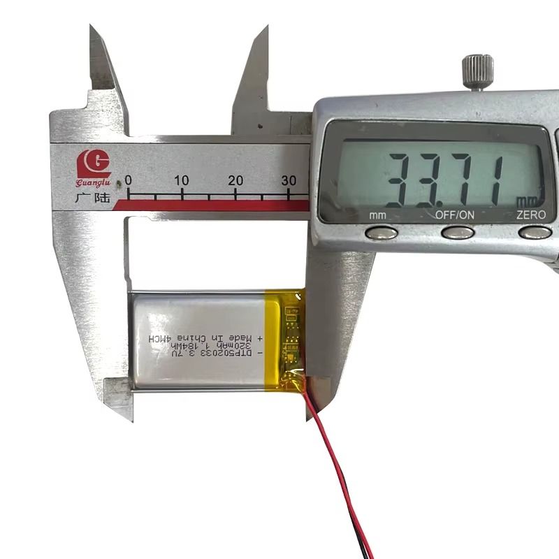 502033 320mah 3.7v Li-ion Polymer Lithium Battery