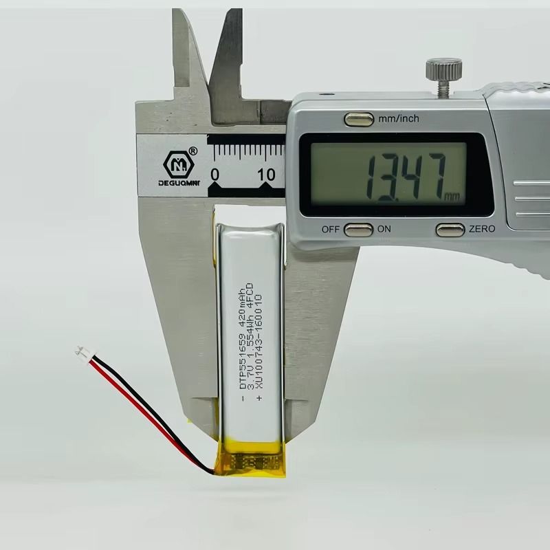 551659 420mah 3.7v Lithium Polymer Battery Manufacturer