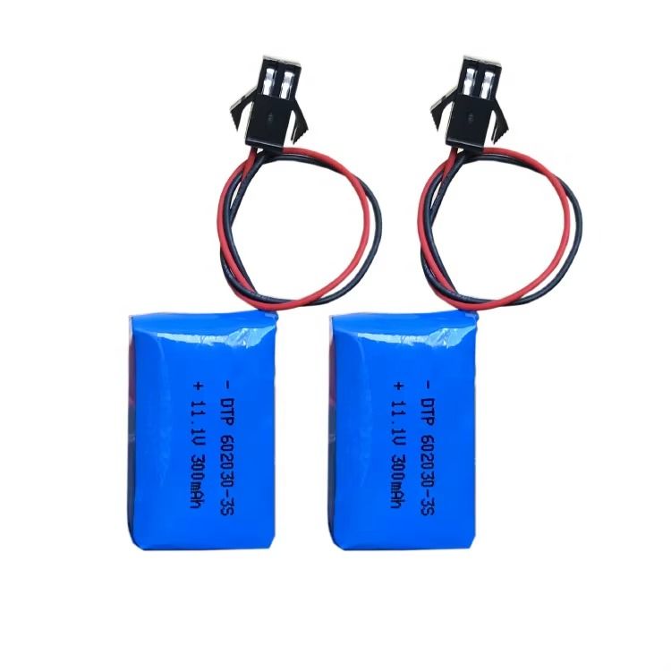602030 Rechargeable 3.7v 300mAh Lithium Polymer Battery Pouch General Purpose Lithium Ion Battery