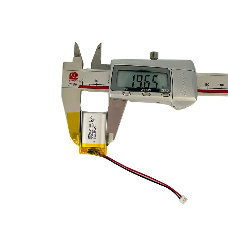 DTP501530 190mAh Lithium Ion Polymer 3.7v Battery Manufacturer