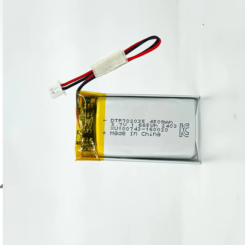 Customized DTP402035 260mAh Li-Ion 3.7V Lithium Battery Manufacturer for Solar Lights