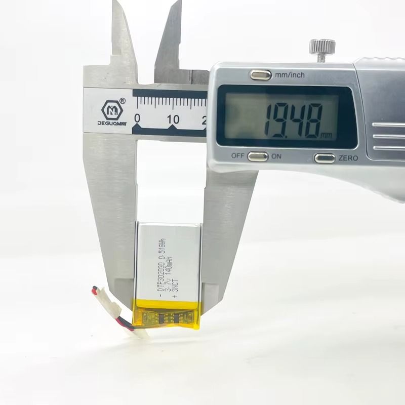 Li-Polymer 302030 Square 130mah140mah Rechargeable Li-ion Battery Lipo Battery 3.7v for Laptop