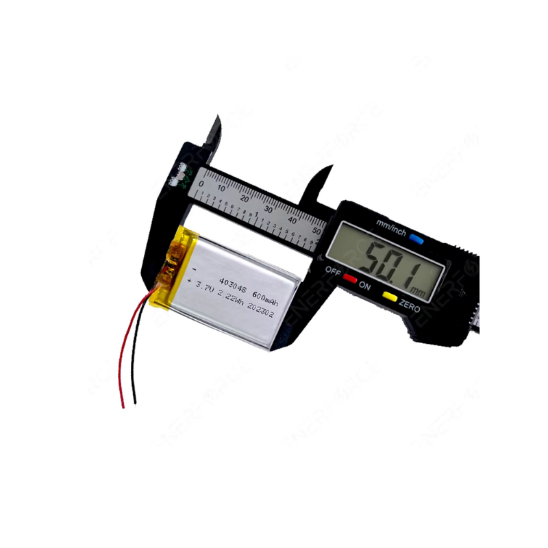 3.7V 403048 2.22Wh 600mAh OEM ODM Lipo Batteries Li Ion Rechargeable Li-po Battery for Headset