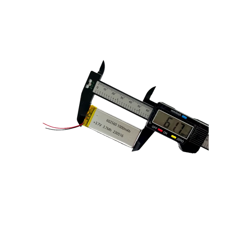 Customized 3.7v Lipo Battery 602525 602535 602540 602560 1.85wh 1000mah Li-polymer Battery