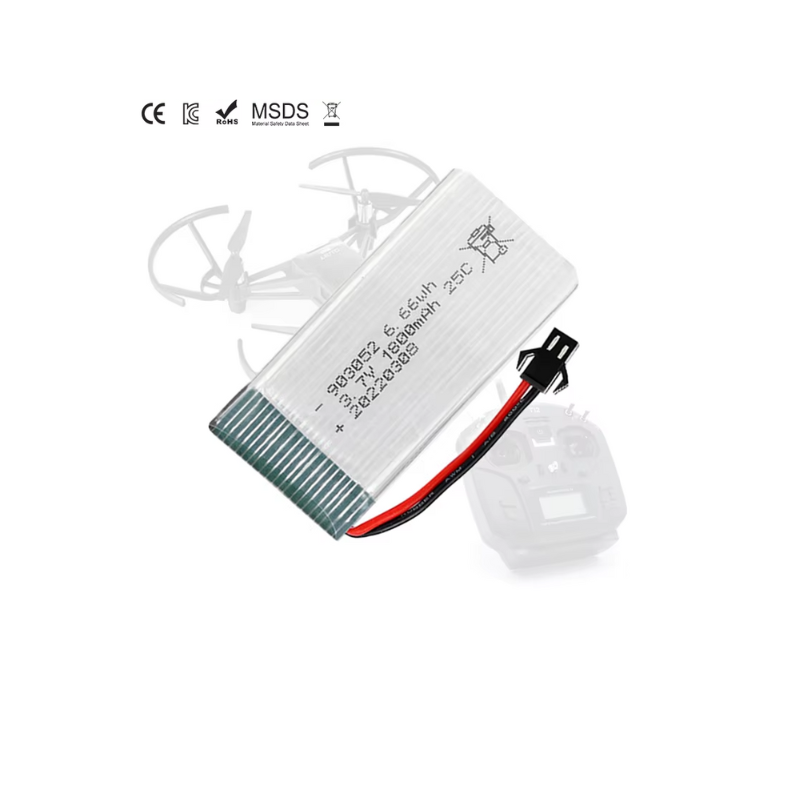 25C 903052 Drone Battery 903052 3.7v 1800mAh Lithium Polymer Battery for Drone KY601S SYMA X5SW X5 M18 H5P