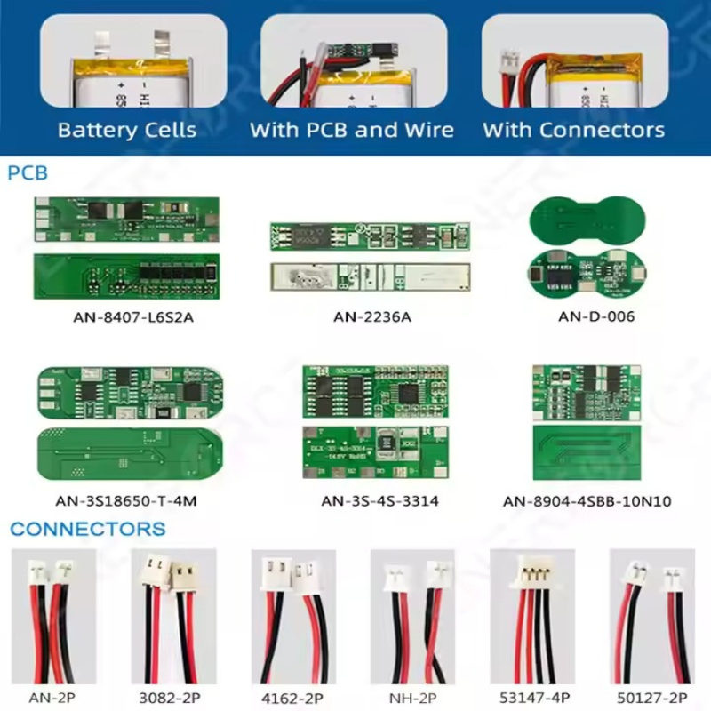 955465 105565 4000mAh 4500mAh 5000mah 3.7v Lipo Battery for Cabinet Light UAV