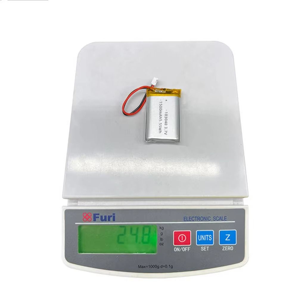 Ul Ce 103048 3.7v Rechargeable Lipo Batteries 1500mah Lithium Polymer Battery