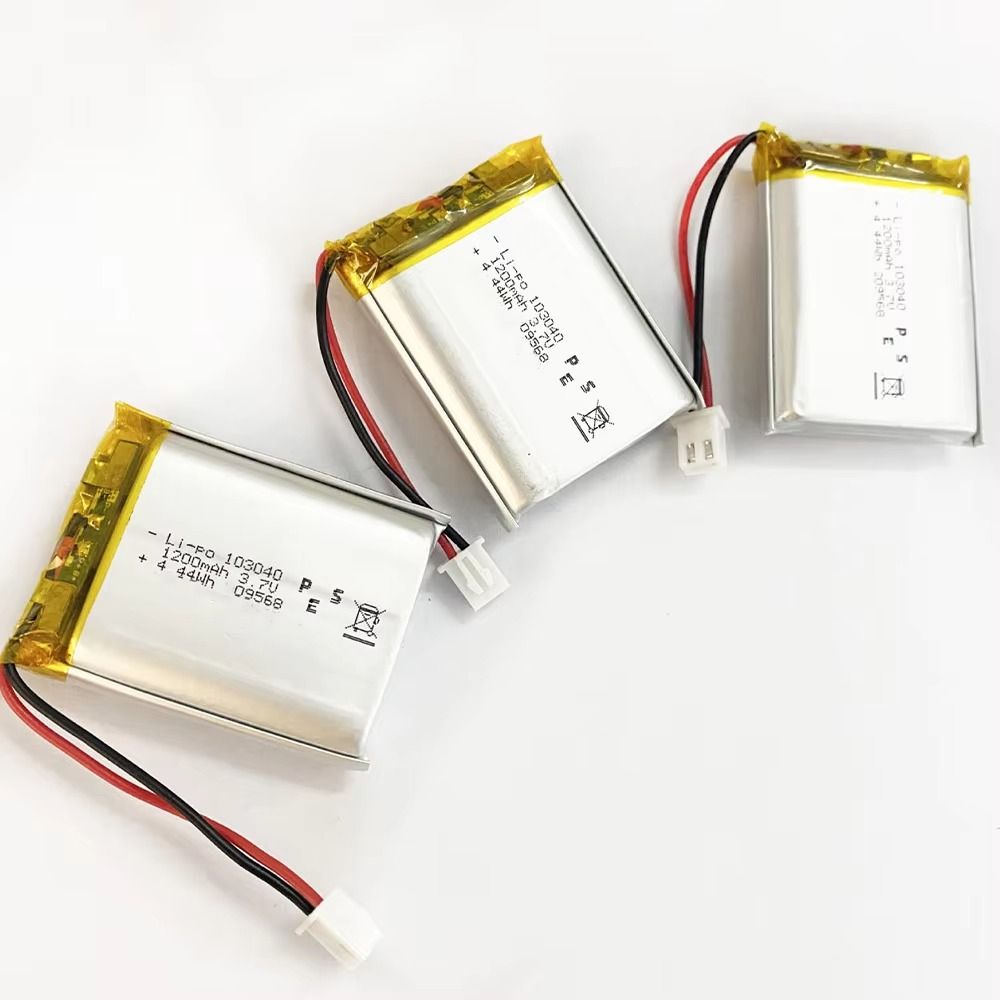 1200 Mah 3.7v Pouch Lithium Ion Batteries 103040 Model for CB Devices Polymer Lithium Battery
