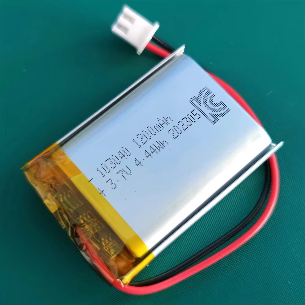 1200 Mah 3.7v Pouch Lithium Ion Batteries 103040 Model for CB Devices Polymer Lithium Battery