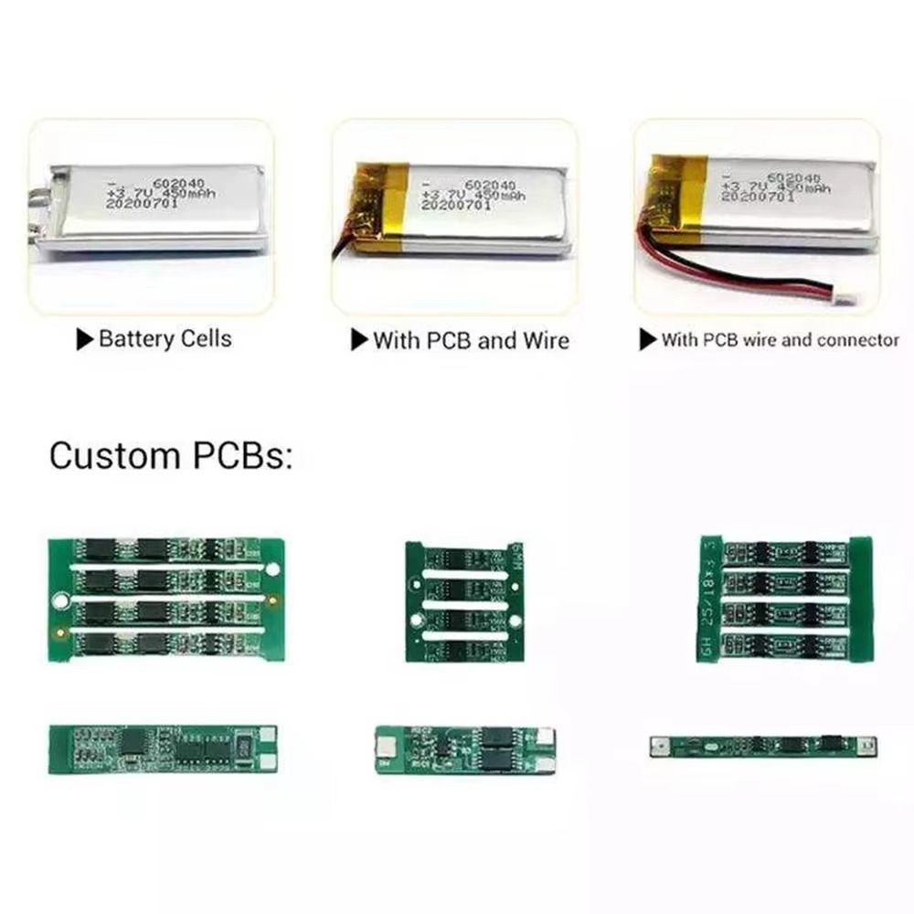 Lithium Polymer 605080 Lipo Battery 3.7v 3000mah Li-ion Battery