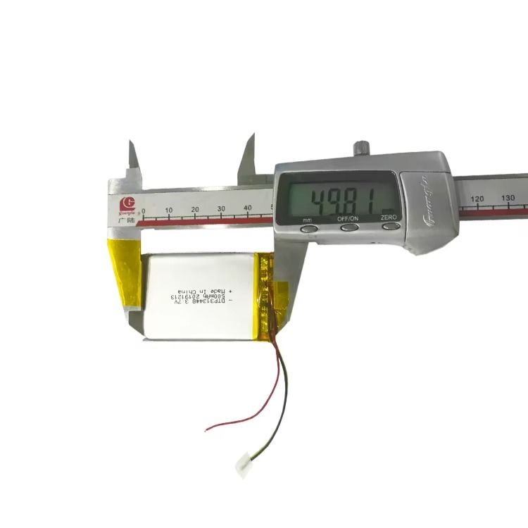 500mAh 3.7V Rechargeable DTP313448 Li-Ion Battery Pack Lipo Battery