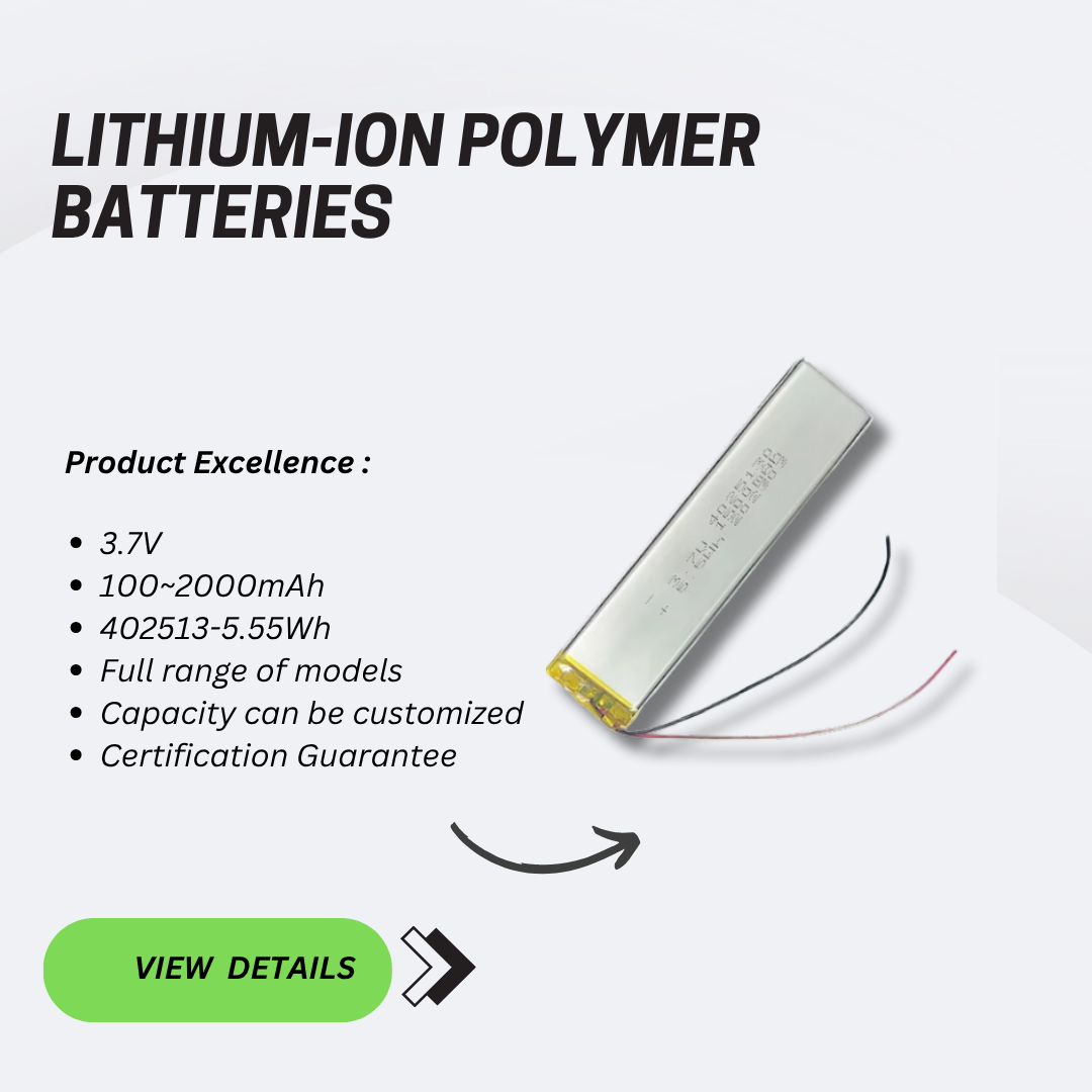 4025130 5.5Wh 1500Mah 3.7v LiPO Battery for Driving Recorder