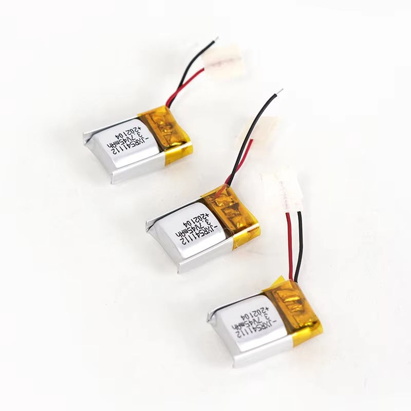3.7V 45mAh 541112 for Earphones Hearing Aids Induction Light Small Lithium Polymer Battery
