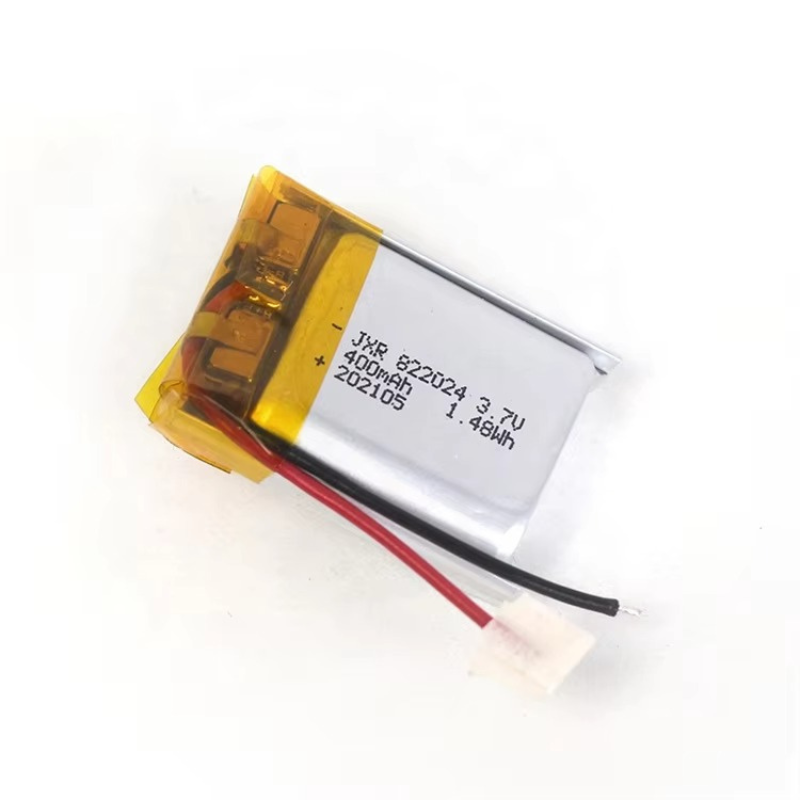 Hot Selling Tracking Wristband Use 3.7v 400mah 822024 Lithium Polymer Battery Cells