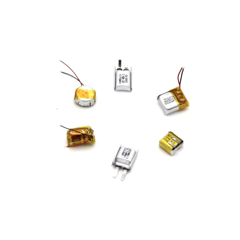 Mini Li-ion Lithium Polymer Battery Cell Lipo Battery 3.7v for Headset Earphone