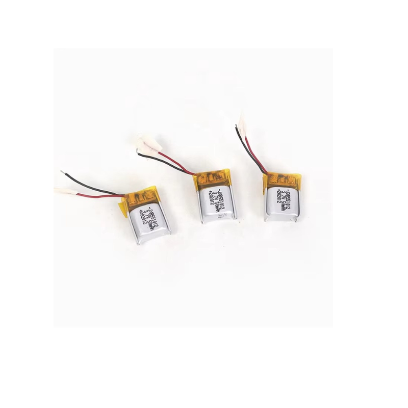Ultra Thin Li-polymer Battery 50mAh 551012 3.7V Lipo Battery for Mini GPS