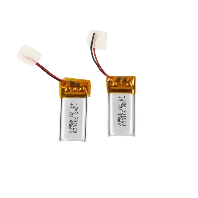 Small Li Polymer Cell Mini 3.7v 40mah 45mah Lipo Battery 301020 for Headphone and Toy