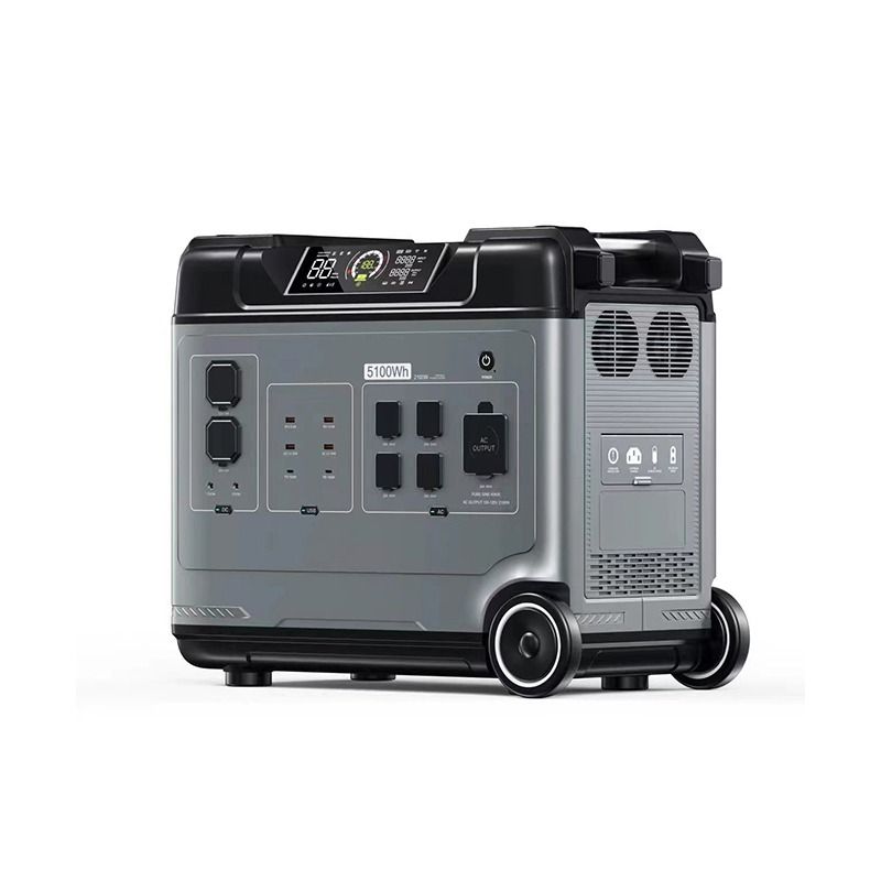 MY40 portable energy storage power supply with large capacity of 110V/220V/230V 5120Wh for outdoor mobile camping and 5 kWh of electricity