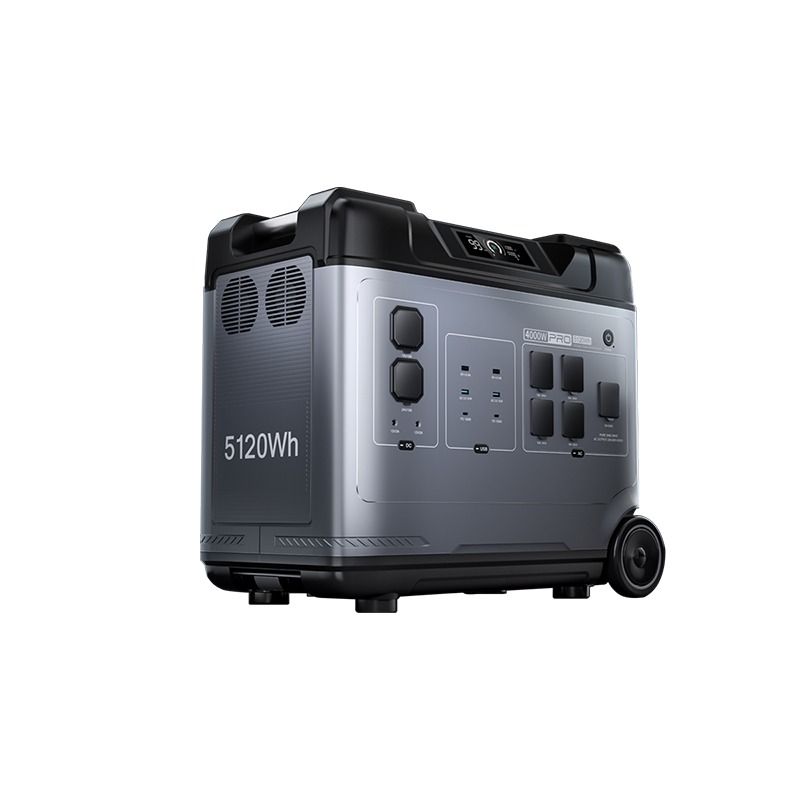 MY40 portable energy storage power supply with large capacity of 110V/220V/230V 5120Wh for outdoor mobile camping and 5 kWh of electricity