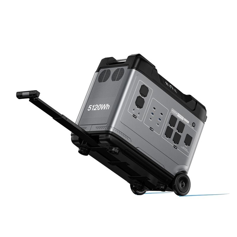 MY40 portable energy storage power supply with large capacity of 110V/220V/230V 5120Wh for outdoor mobile camping and 5 kWh of electricity