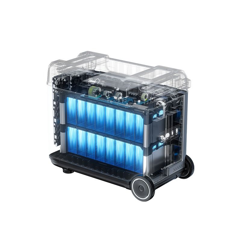 MY40 portable energy storage power supply with large capacity of 110V/220V/230V 5120Wh for outdoor mobile camping and 5 kWh of electricity