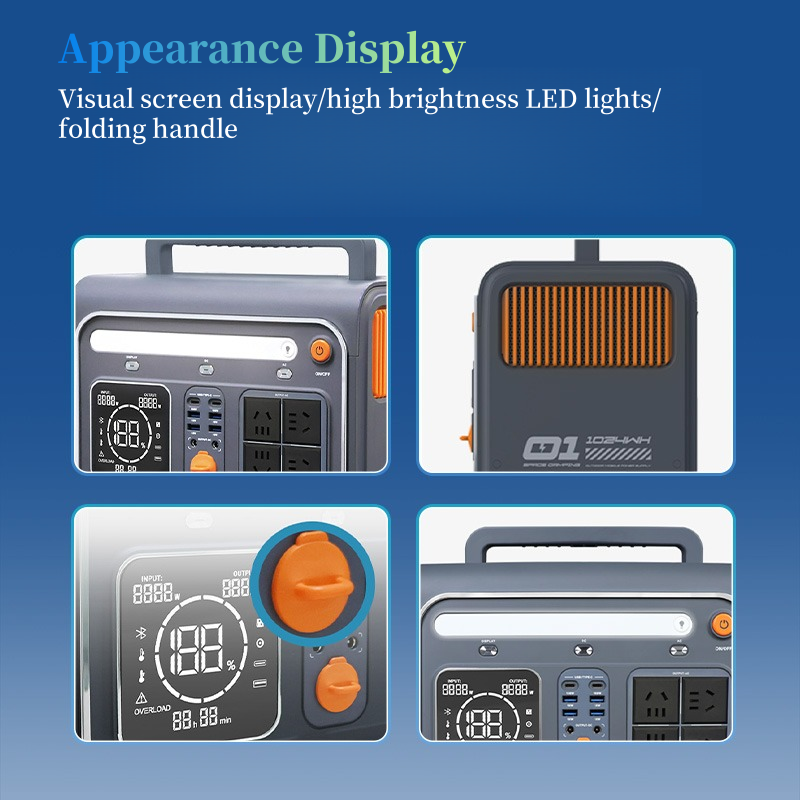 F1202 1024Wh portable mobile energy storage power bank