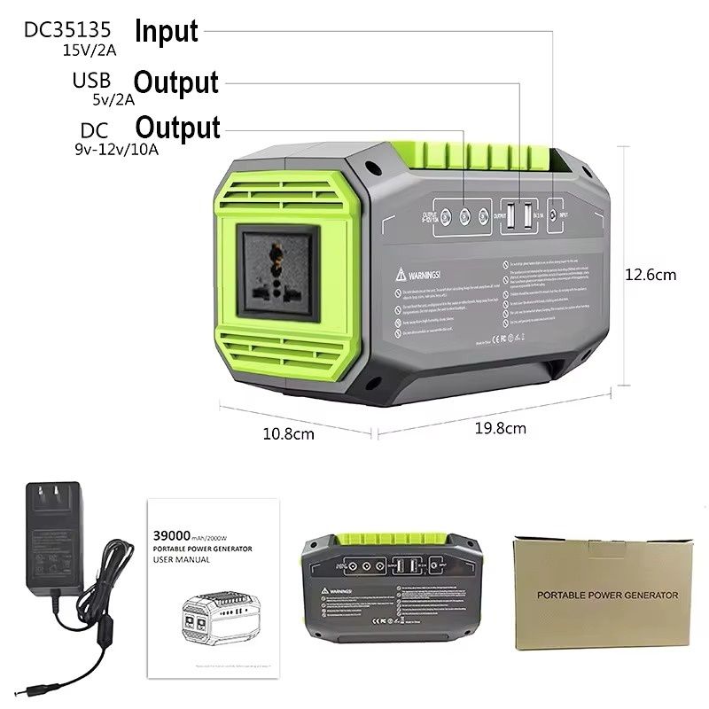 A2 145Wh portable mobile energy storage power bank