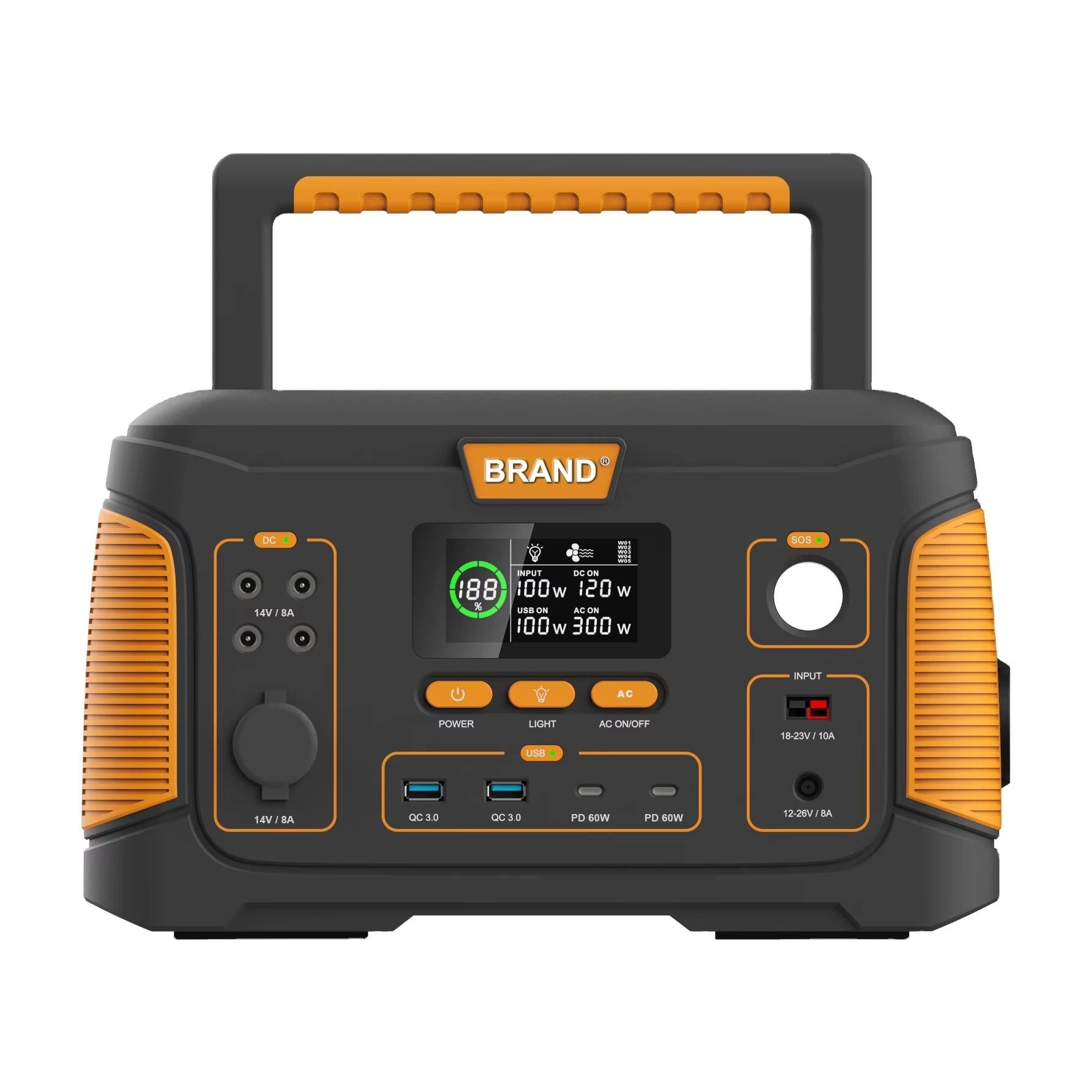 932Wh portable mobile energy storage power bank